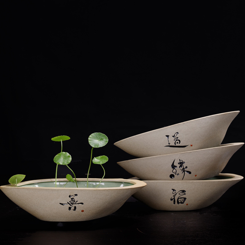 Vintage Stoneware Fleshy Flowe - Pilea Peperomioides 리뷰 및 가격