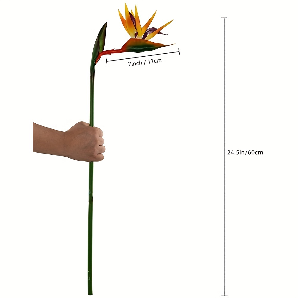3pcs Artificial Bird Of Paradi - Bird Paradise Strelitzia 리뷰 및 가격