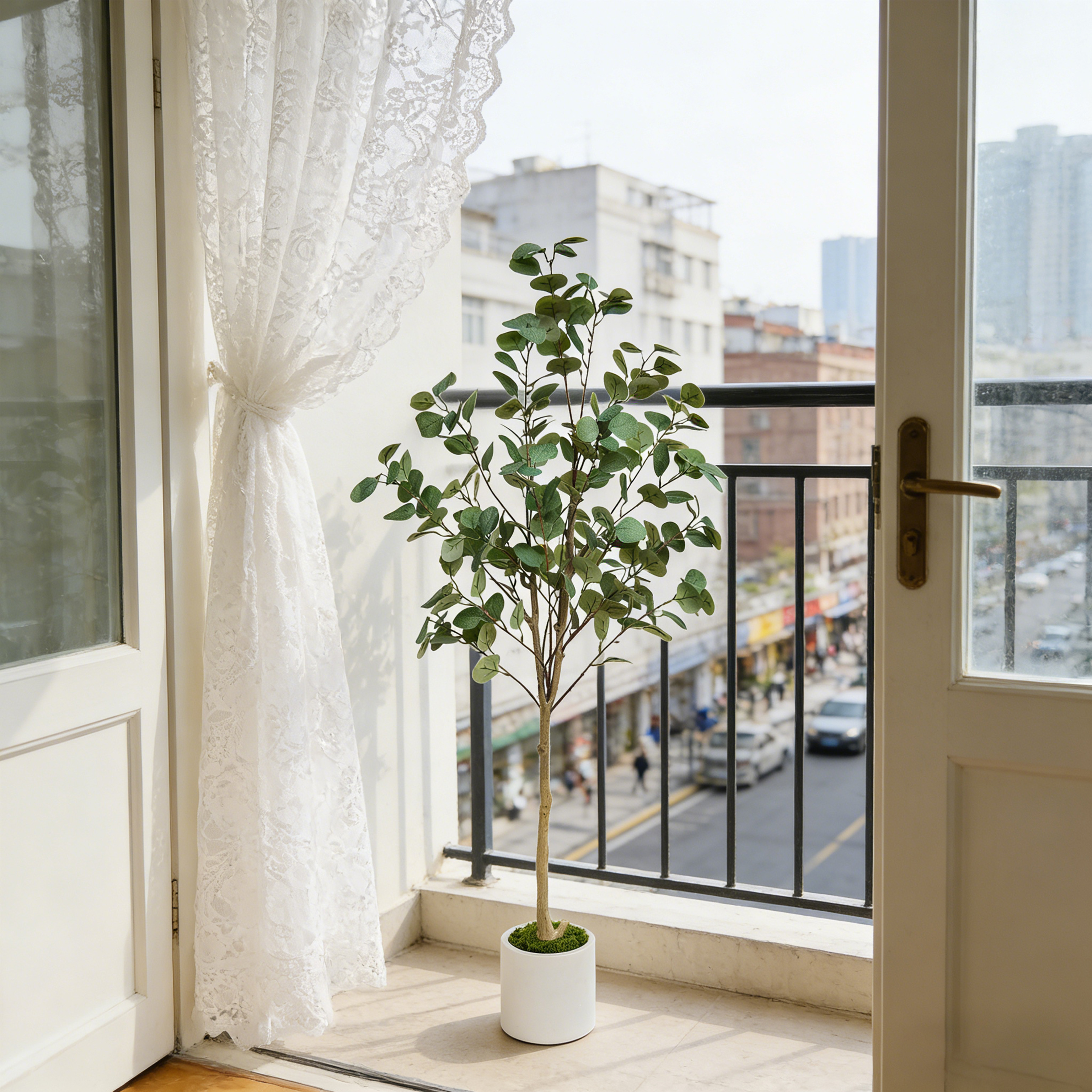 120-155Cm/5.1Ft Artificial Euc - Dracaena Marginata 리뷰 및 가격