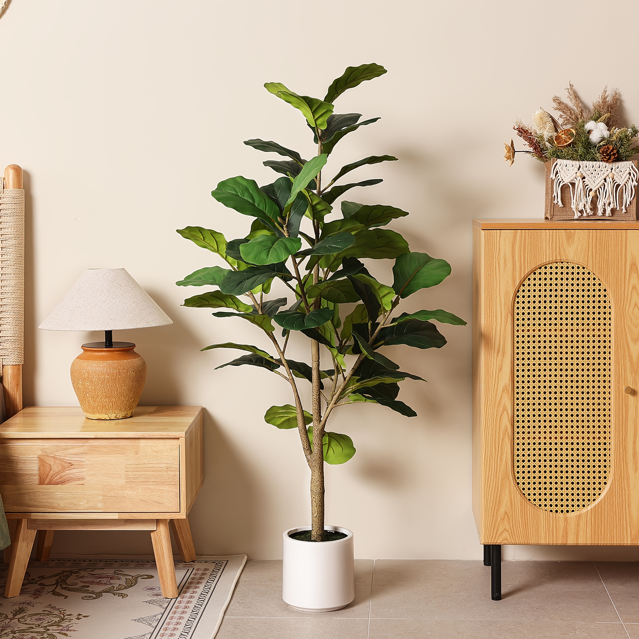 4.5ft Realistic Artificial Fid - Ficus Lyrata Tree 리뷰 및 가격