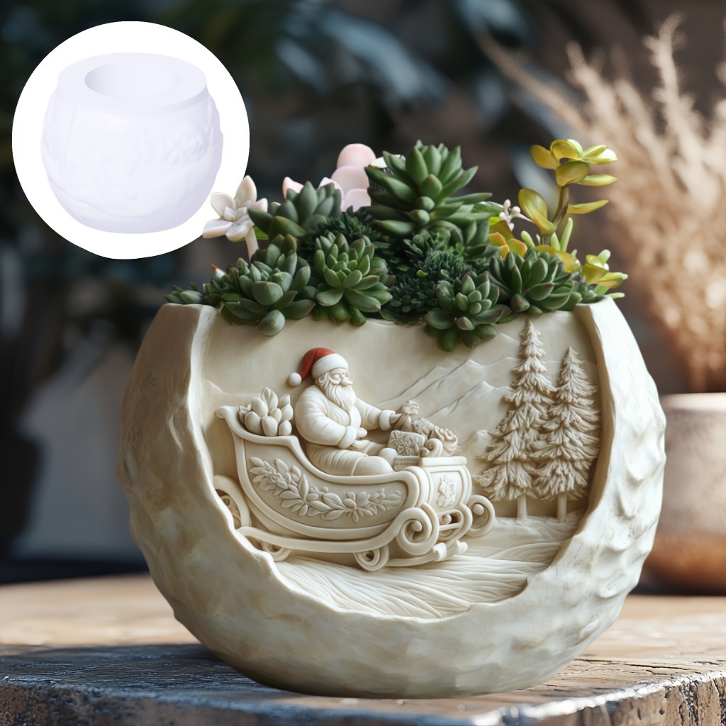 Cedar Sled Santa Claus Relief  - Echeveria Succulent 리뷰 및 가격
