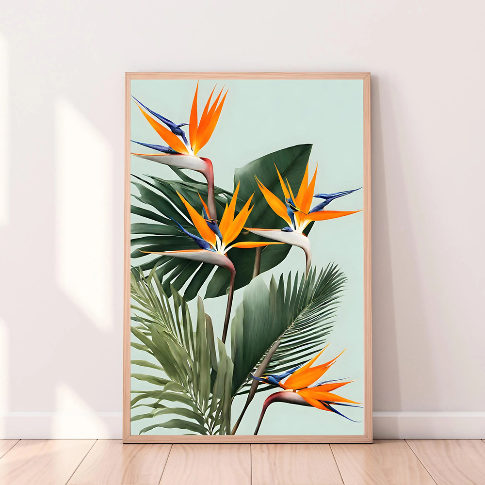 Bird of Paradise Wall arts, St - Bird Paradise Strelitzia 리뷰 및 가격