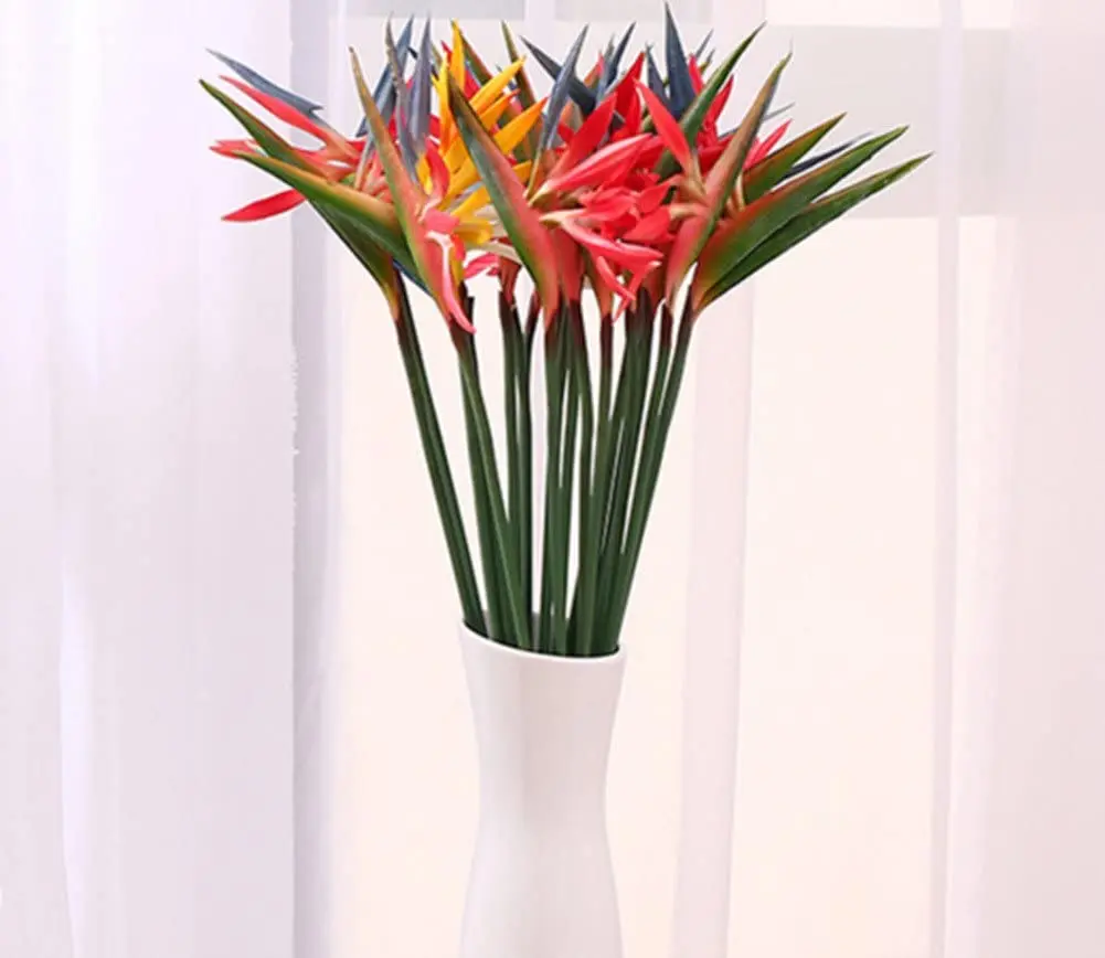 8PCS Artificial Flowers Streli - Bird Paradise Strelitzia 리뷰 및 가격