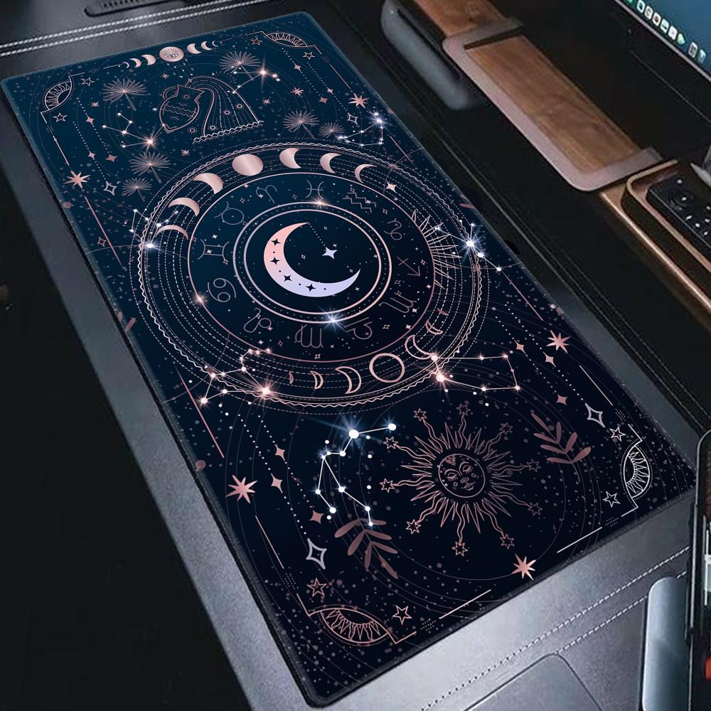 Night view Moon Star Mouse Pad - Tradescantia Purple 리뷰 및 가격