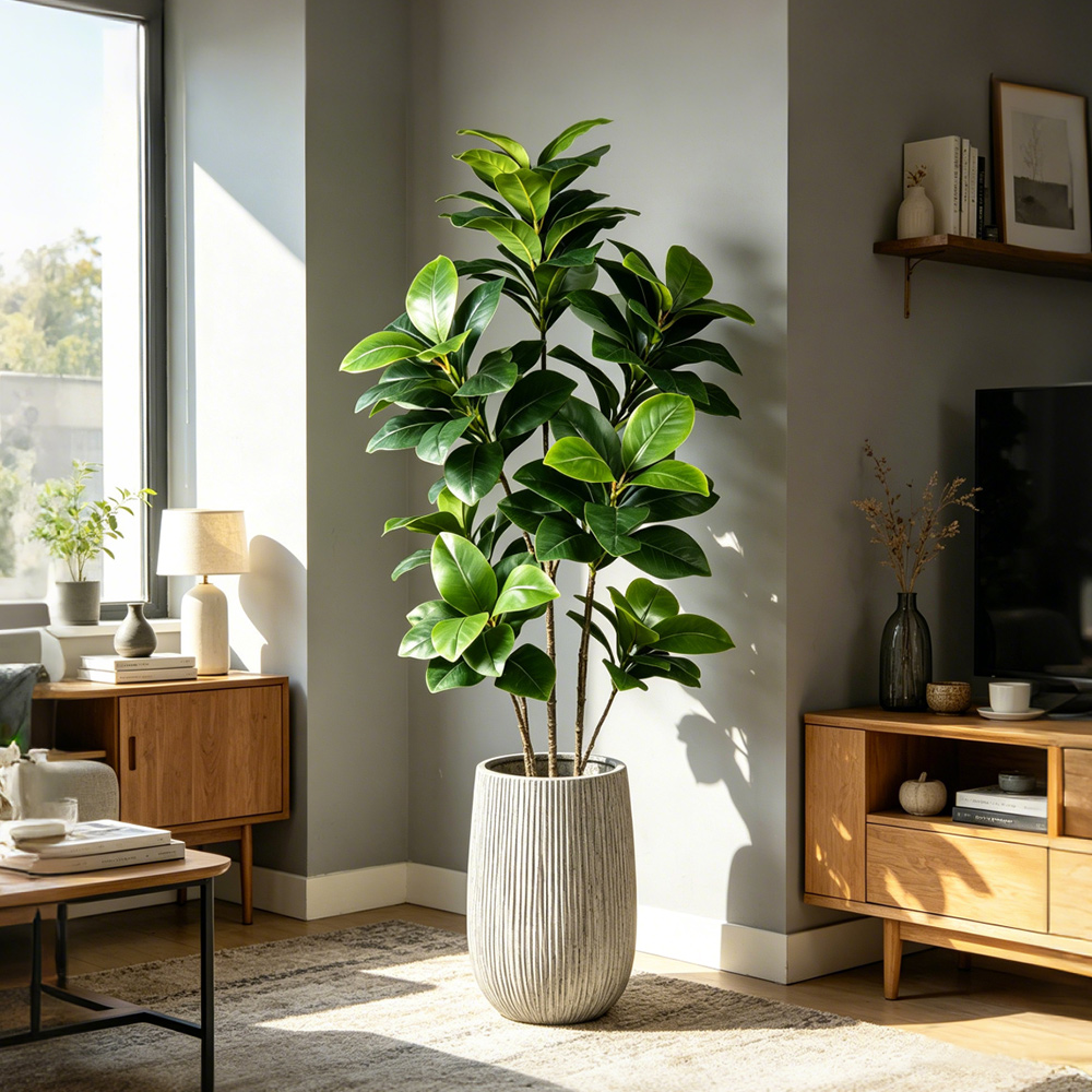 74-140cm Large Artificial Bany - Ficus Lyrata Tree 리뷰 및 가격