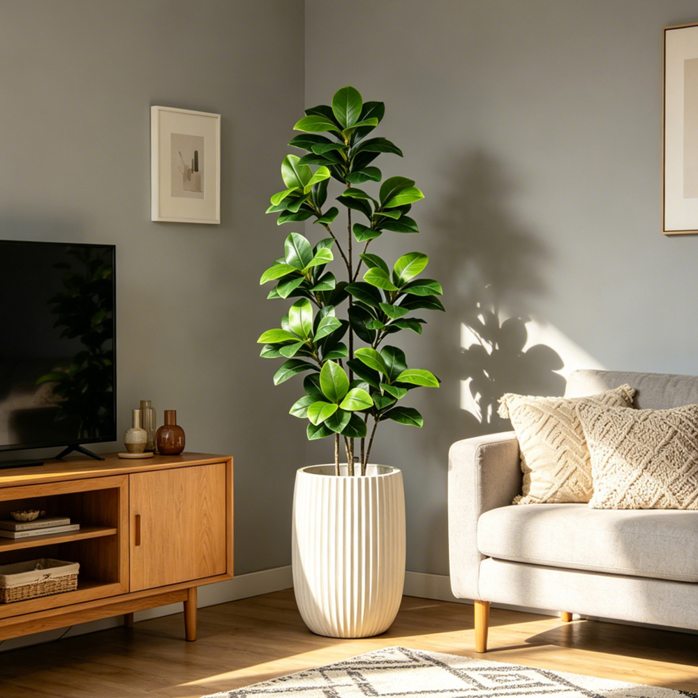 74-140cm Large Artificial Bany - Ficus Lyrata Tree 리뷰 및 가격
