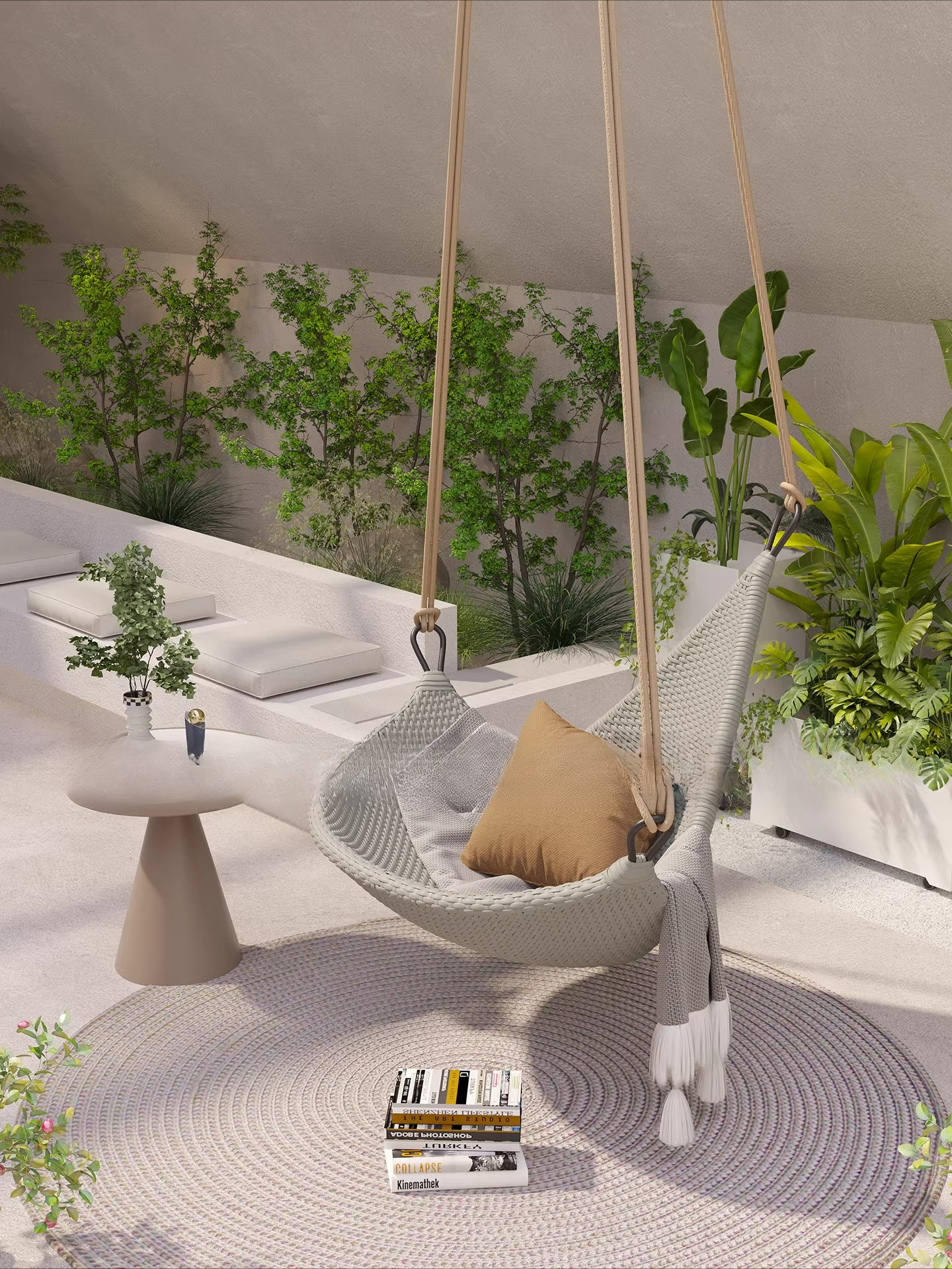 hanging chair cradle hanging b - Spider Plant Hanging 리뷰 및 가격